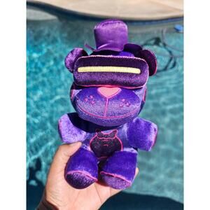 CUTE Five Nights At Freddy's FNAF VR Fazbear Gamer plush 8 inches purple